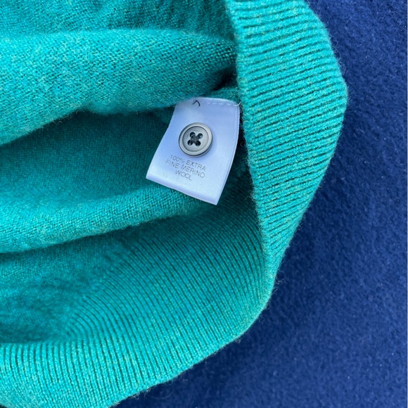 Women’s Medium Turnbury 100% Wool Sweater Polo - Picture 4 of 10